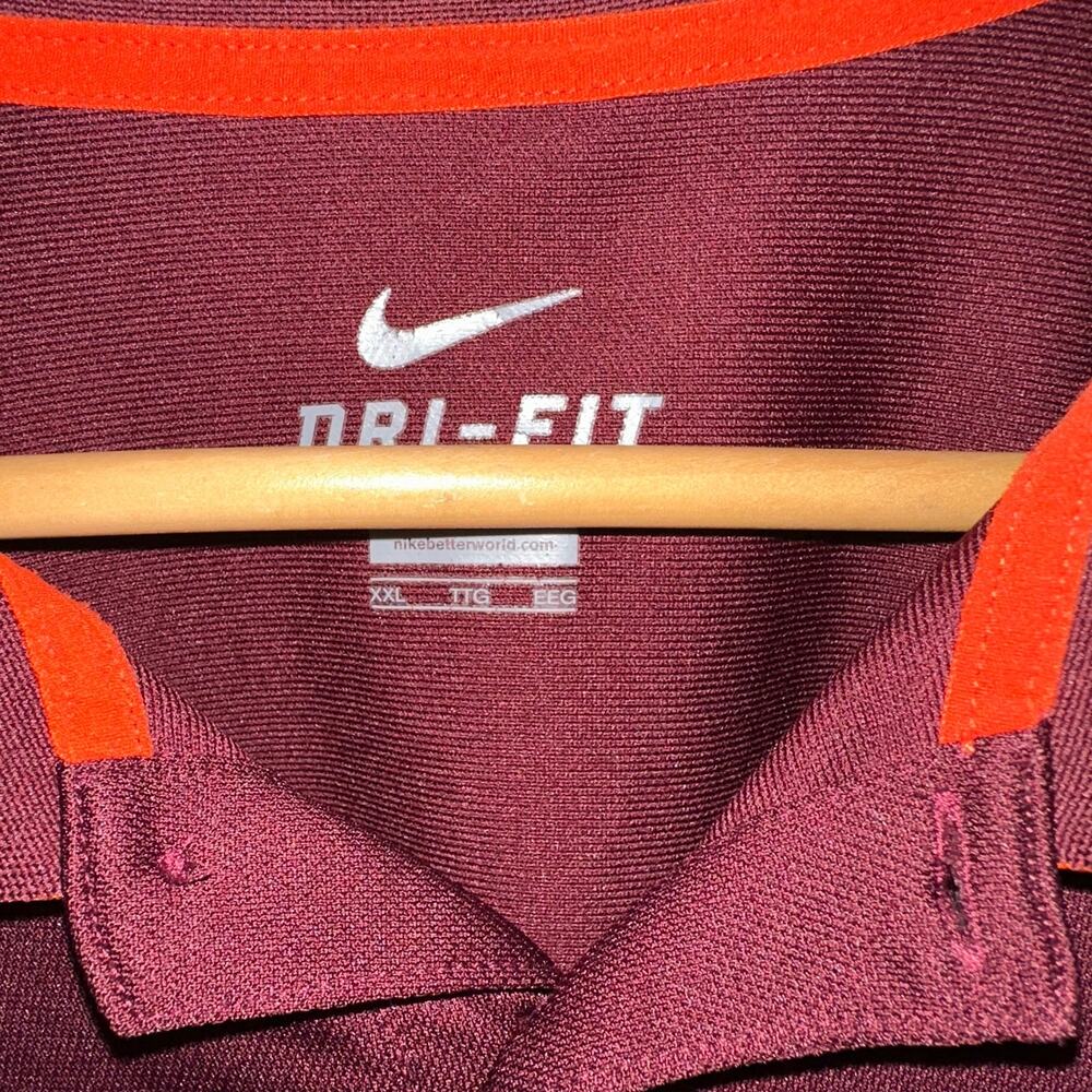 Nike Dri-Fit Virgina Tech 2XL Polo - Picture 4 of 5